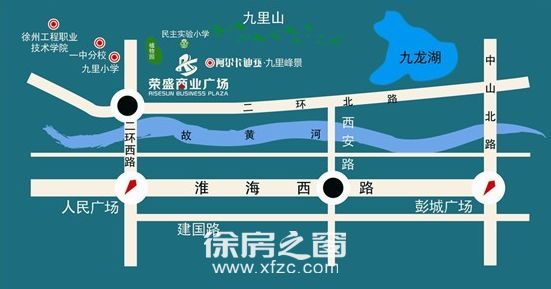 区位图